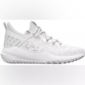 New in box Under Armor 12.5 UA Harper 8 Turf White Shoes